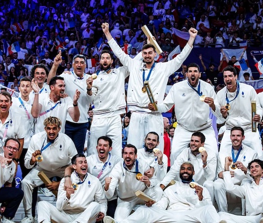 Bóng chuyền Pháp cán hàng loạt cột mốc lịch sử sau chức vô địch Olympic ngọt ngào tại Paris