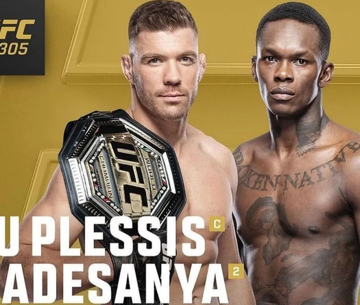 Lịch thi đấu UFC 305: Dricus Du Plessis vs. Israel Adesanya