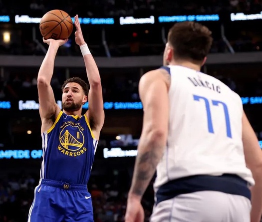 Klay Thompson tái ngộ Stephen Curry trong ngày khai màn NBA Cup 2024