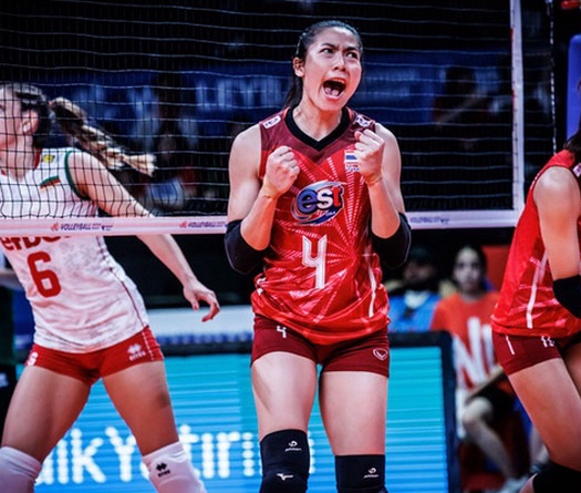 PFU BlueCats lựa chọn đội trưởng bóng chuyền Thái Lan Thatdao thay thế Thanh Thuý