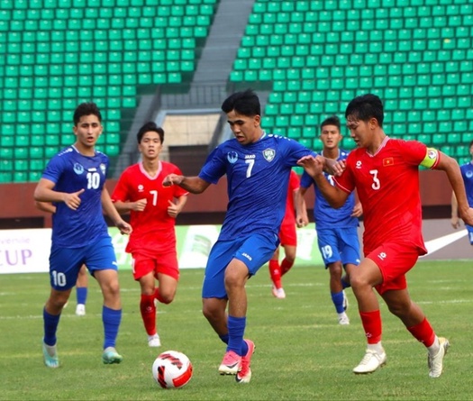 U16 Việt Nam thắng sốc ở giải giao hữu quốc tế tại Trung Quốc