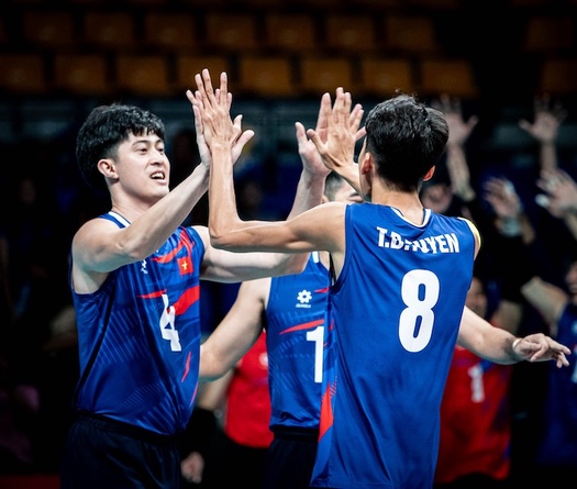 Kết quả chung cuộc chặng I giải bóng chuyền nam SEA V.League 2024