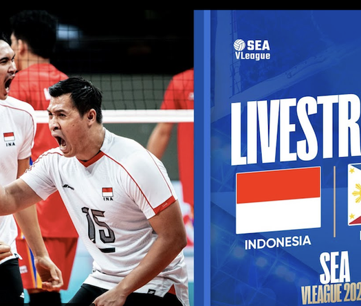 Link trực tiếp bóng chuyền nam SEA V.League ngày 23/8: Indonesia vs Philippines