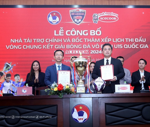 HAGL, SLNA vào bảng "tử thần" VCK U15 Quốc gia 2024