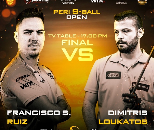 TRỰC TIẾP Peri Open 2024:  Francisco Sanchez Ruiz gặp Kaloutos ở chung kết