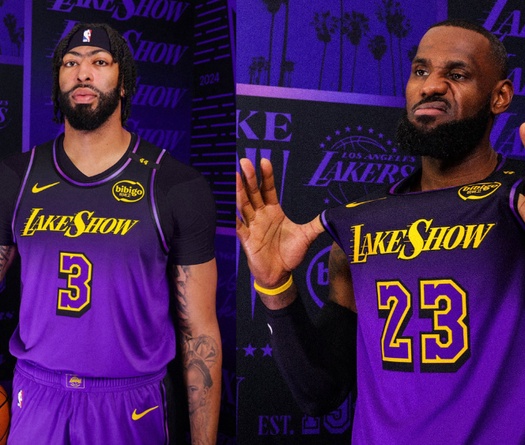 Los Angeles Lakers trình làng áo đấu mới: Gợi nhớ tên gọi những năm 1990