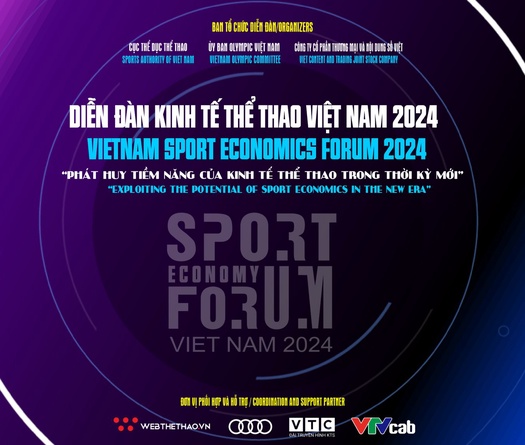 Trực tiếp Diễn đàn kinh tế thể thao Việt Nam 2024 - Vietnam Sports Economics Forum 2024