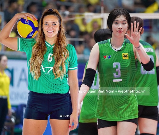 Ngoại binh bóng chuyền Vietinbank dính chấn thương tương tự Thanh Thuý