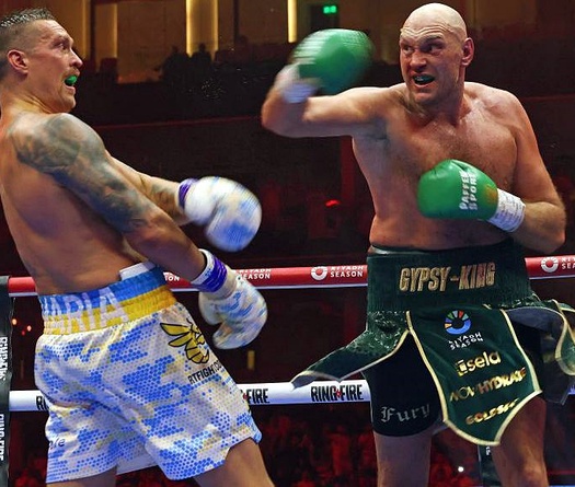 Tyson Fury chọn "Mike Tyson mới" làm bạn tập để chuẩn bị tái đấu Usyk