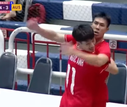 Quật ngã Australia, futsal Việt Nam hẹn gặp Thái Lan hoặc Indonesia ở chung kết