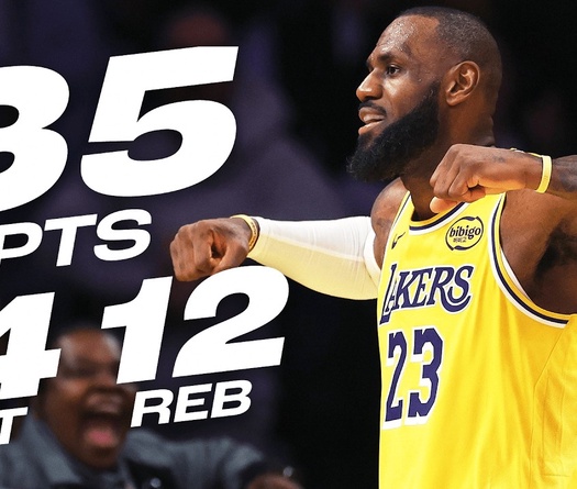 Ba trận bỏ túi 3 triple-double, LeBron James làm nên lịch sử NBA ở tuổi 39