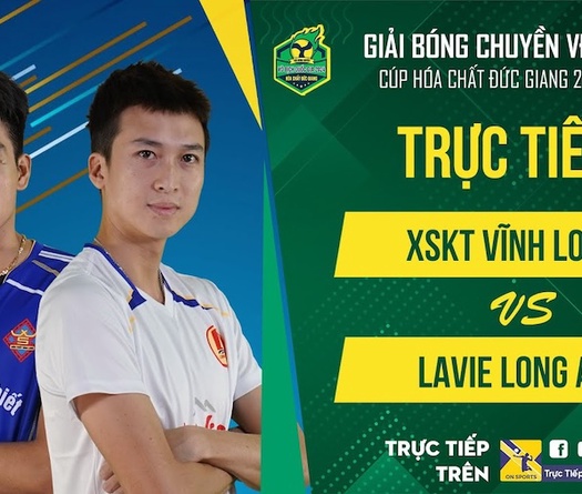 Link trực tiếp giải bóng chuyền VĐQG ngày 22/11: XSKT Vĩnh Long vs Lavie Long An