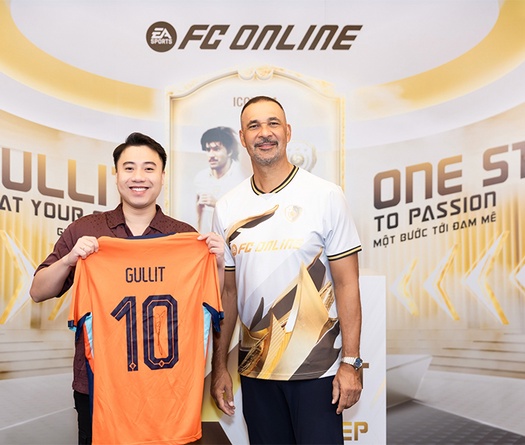 Huyền thoại Ruud Gullit đến Việt Nam, giao lưu cùng cộng đồng FC Online