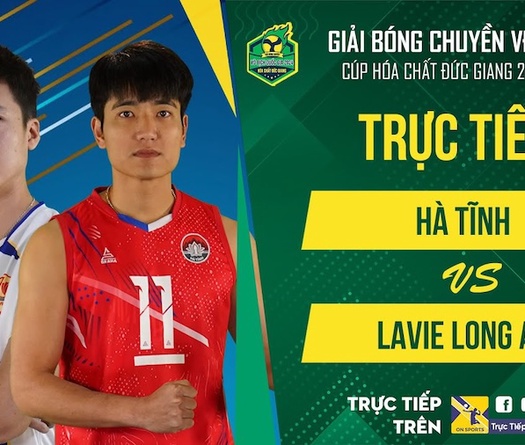 Link trực tiếp vòng Trụ Hạng giải bóng chuyền VĐQG ngày 30/11: Hà Tĩnh vs Lavie Long An