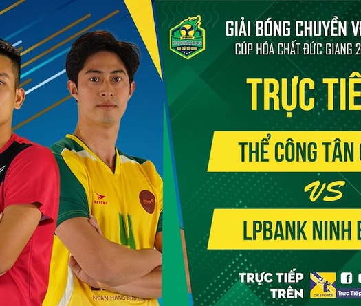 Link trực tiếp tranh hạng 3 giải bóng chuyền VĐQG ngày 30/11: Thể Công vs LP Bank Ninh Bình