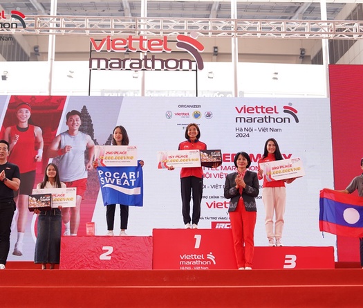 Viettel Marathon 2024 chặng Việt Nam: Bội thu kỷ lục trên cung đường chạy full marathon mới tại Hà Nội