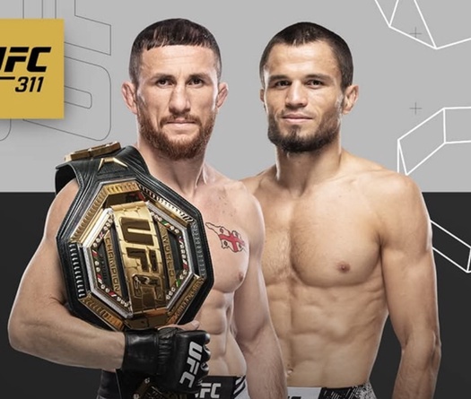 CHÍNH THỨC UFC 311: Merab Dvalishvili bảo vệ đai trước Umar Nurmagomedov