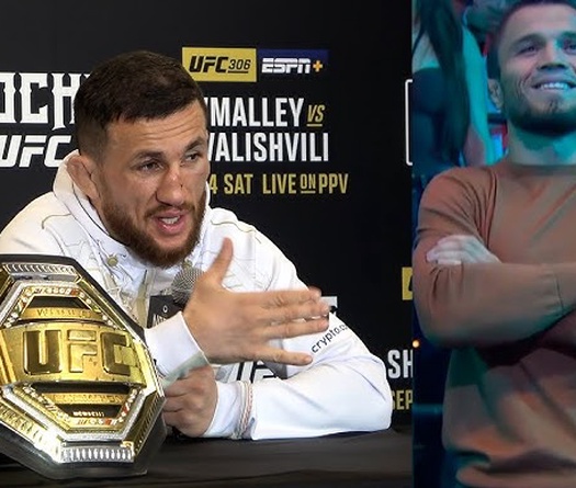 Merab Dvalishvili xô xát khán giả ở UFC 310, cáo buộc "trò hèn của lũ Dagestan"