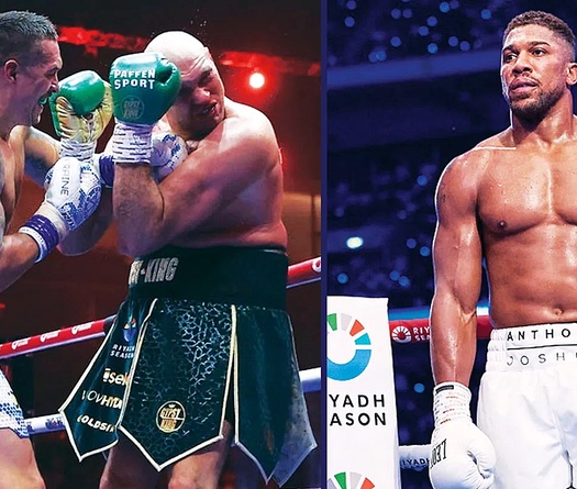 Anthony Joshua dự đoán trận tái đấu đỉnh cao Tyson Fury vs Usyk 2