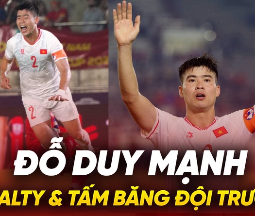 Đỗ Duy Mạnh: Lỗi penalty và tấm băng đội trưởng