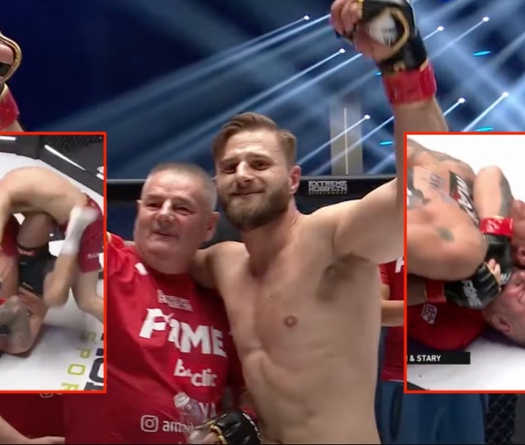 Hình phạt quá cân "cực dị", võ sĩ MMA phải đấu với 2 bố con đối thủ