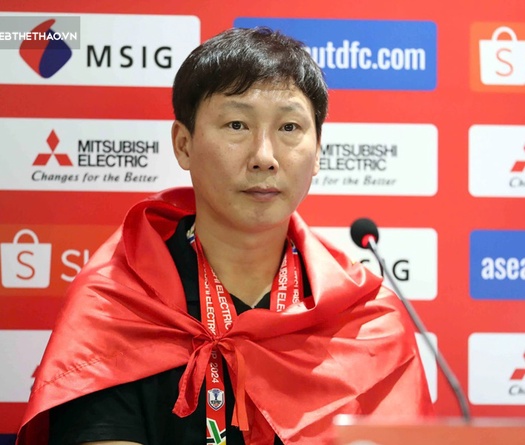 HLV Kim Sang Sik hạnh phúc với chức vô địch AFF Cup 2024