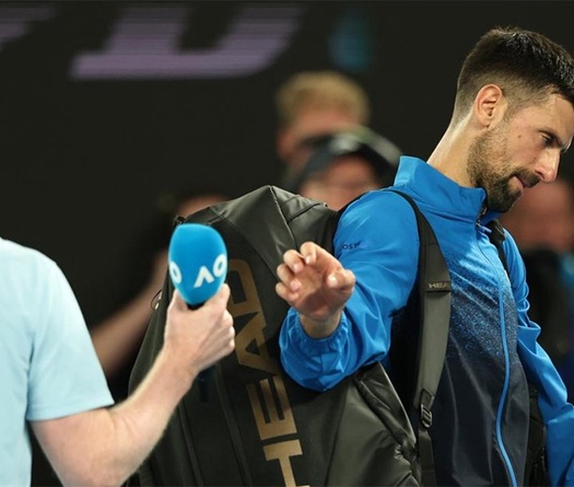 Novak Djokovic từ chối phỏng vấn, tẩy chay kênh truyền hình phát sóng Australian Open 2025
