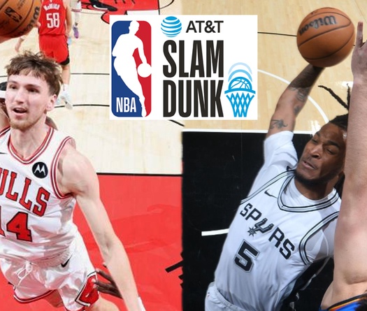NBA All-Star 2025 chốt 2 cái tên dự Slam Dunk Contest: Đồng đội của Wembanyama góp mặt