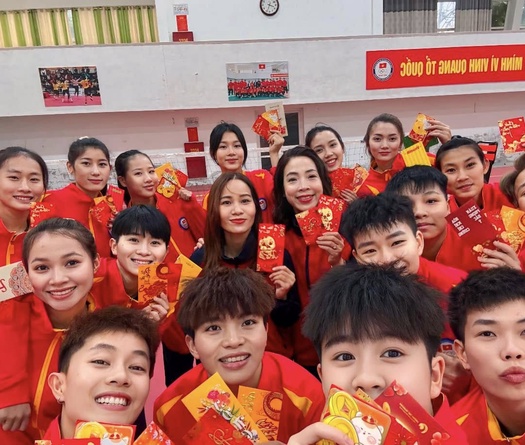 Các đội tuyển thể thao Việt Nam tưng bừng "lên sóng" chào năm mới 2025