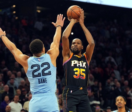 Giữa bão tin đồn chuyển nhượng, Kevin Durant lập cột mốc đặc biệt ở Phoenix Suns