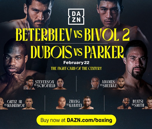 Lịch thi đấu Boxing: Artur Beterbiev vs. Dmitry Bivol 2