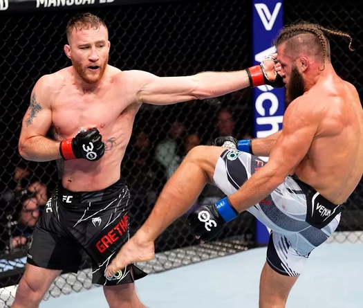 Justin Gaethje có thể nhập hội "triệu đô" cùng Charles Oliveira và Donald Cerrone tại UFC 313?