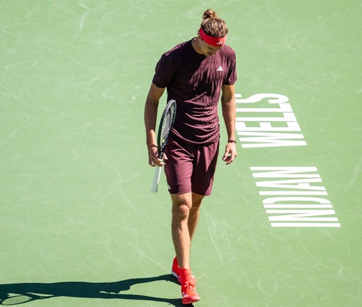 Alexander Zverev bất ngờ bị loại ở vòng 2 Indian Wells 2025