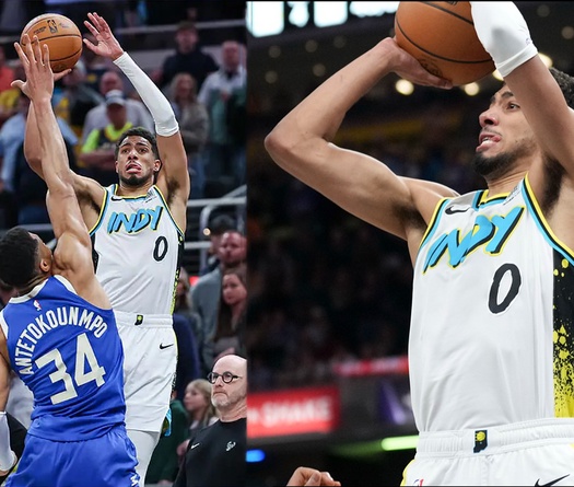 Tuyệt phẩm game-winner “4 điểm” của Tyrese Haliburton: Cảm hứng từ bóng bầu dục đến NBA