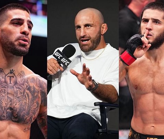 AlexanderVolkanovski ủng hộ Ilia Topuria, dự đoán trận đấu Islam Makhachev