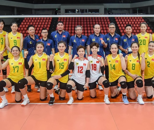 VTV Bình Điền Long An "để vàng rơi" trong ngày ra quân AVC Champions League