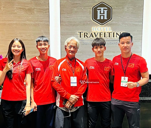 Kỷ lục trẻ 400m rào Lê Quốc Huy, nhà vô địch SEA Games Hoài Văn tranh tài ở giải điền kinh Singapore mở rộng