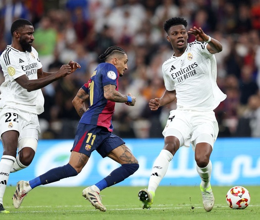 Đội hình ra sân Barcelona vs Real Madrid: Mbappe không đá chính