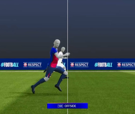 Inter Milan bị từ chối bàn thắng nâng tỷ số lên 4-3 do lỗi việt vị... ngón chân