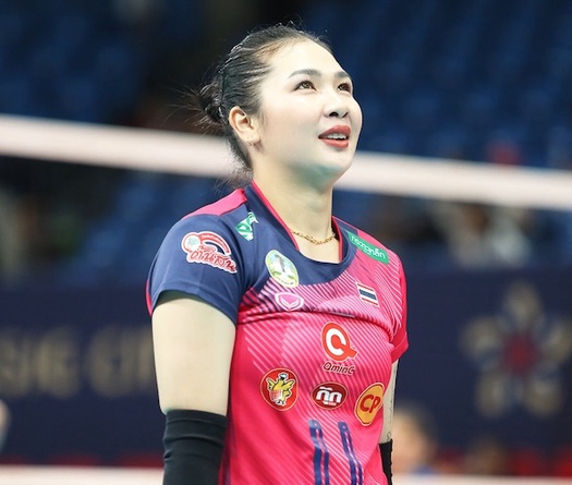 Thể hiện ấn tượng tại AVC Champions League, Sasipapron bất ngờ trở lại tuyển Thái Lan