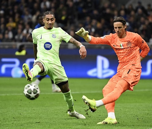 Ngăn cản Yamal ghi bàn, Sommer được chấm điểm gần tuyệt đối trước Barca