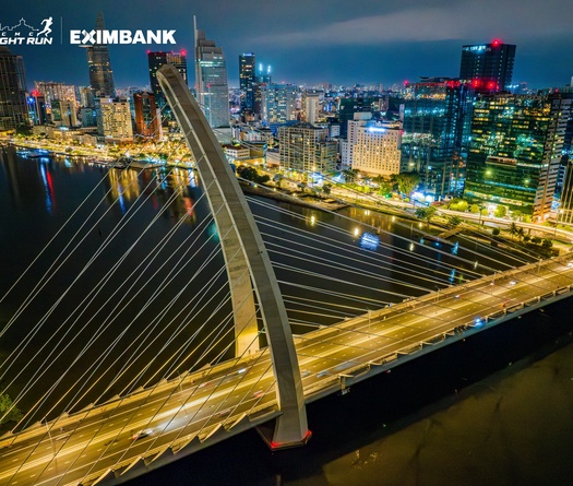 Những điểm nhấn ấn tượng của Ho Chi Minh Night Run Eximbank 2025