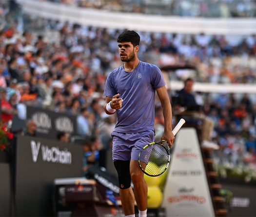 Kết quả chung kết Rome Open 2025: Alcaraz ngắt chuỗi bất bại của Sinner