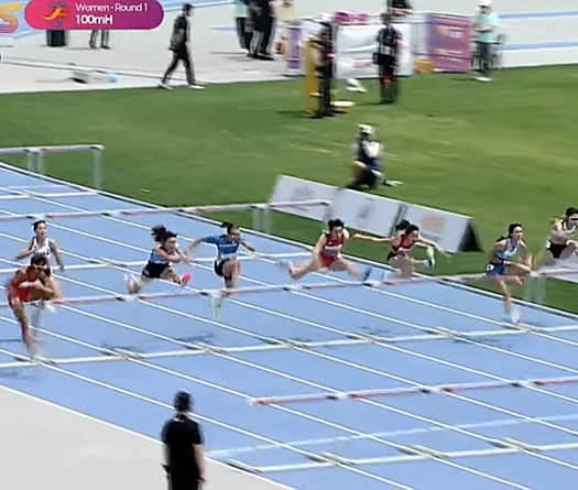 Huỳnh Thị Mỹ Tiên giành suất vào đấu chung kết 100m rào nữ Vô địch điền kinh châu Á 2025