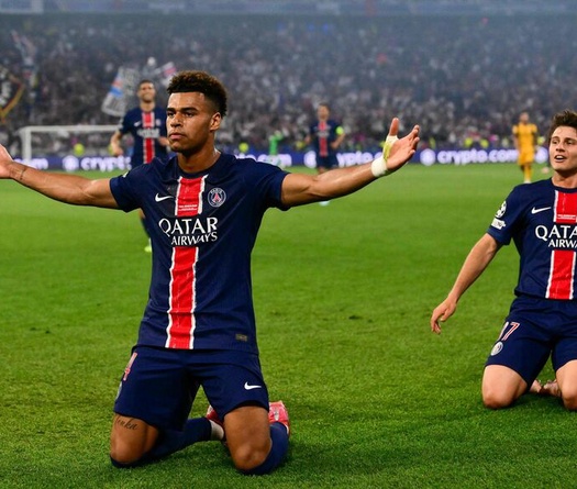 Với 3 thống kê này, Desire Doue đã làm nên lịch sử ở Champions League