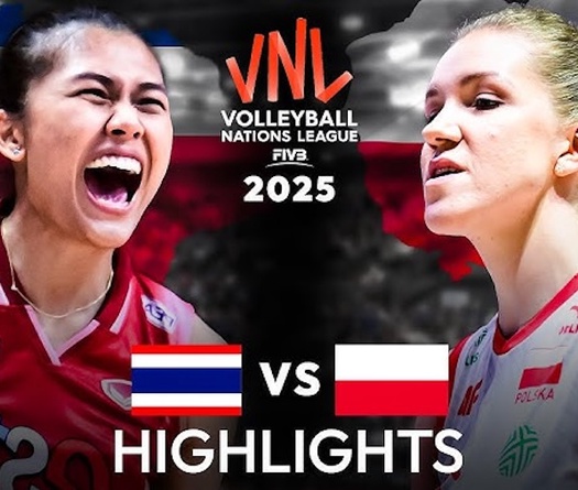 Link trực tiếp giải bóng chuyền VNL 2025 hôm nay: Thái Lan vs Thổ Nhĩ Kỳ