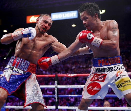 Đối thủ cũ nhận định bất ngờ về cú đấm của Manny Pacquiao và Mario Barrios