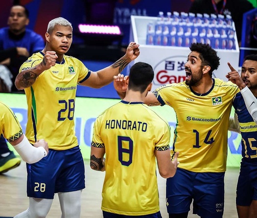 Lịch thi đấu bóng chuyền nam VNL 2025 ngày 15/6: Tâm điểm Brazil vs Slovenia