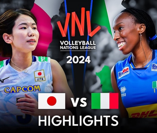 Link trực tiếp giải bóng chuyền VNL 2025 hôm nay: Nhật Bản vs Ý