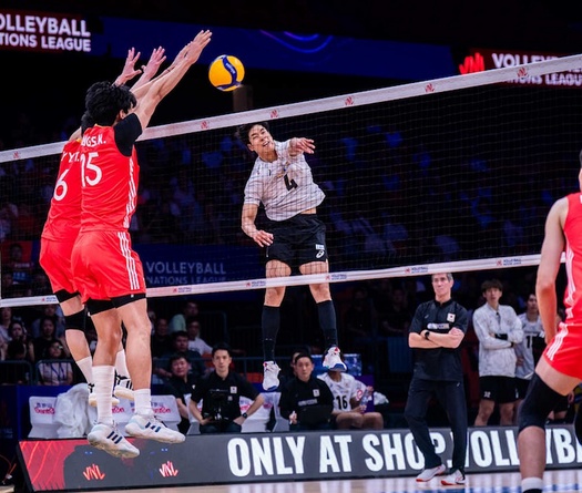 Lịch thi đấu bóng chuyền hôm nay 25/6: Tâm điểm Nhật Bản VNL